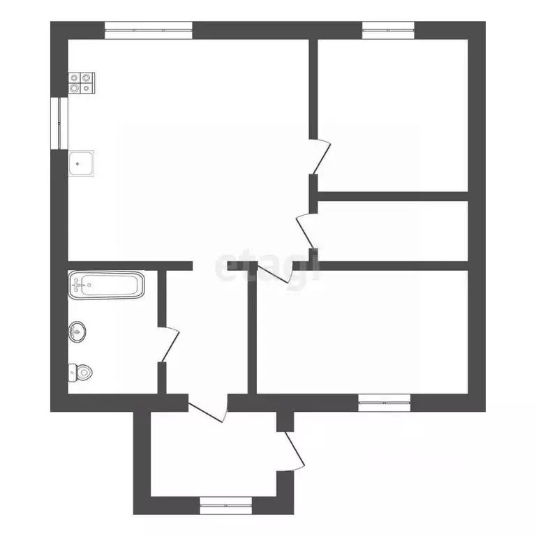 Дом в Тюменская область, Тюменский муниципальный округ, с. Червишево ... - Фото 2