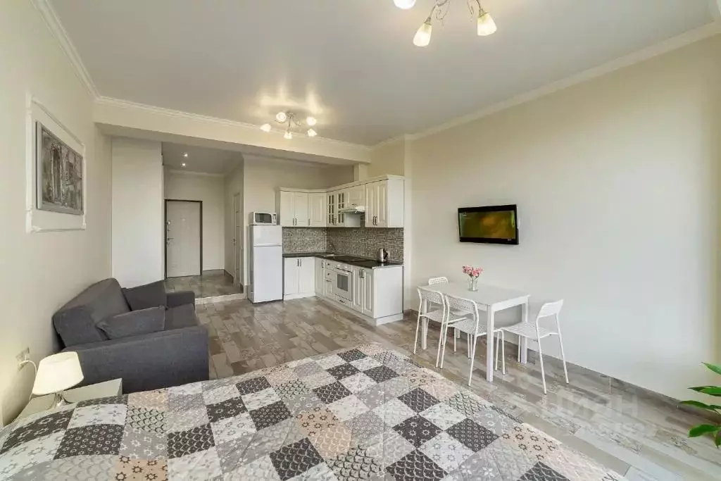 Студия Краснодарский край, Сочи Виноградная ул., 2/3к1 (45.0 м) - Фото 1