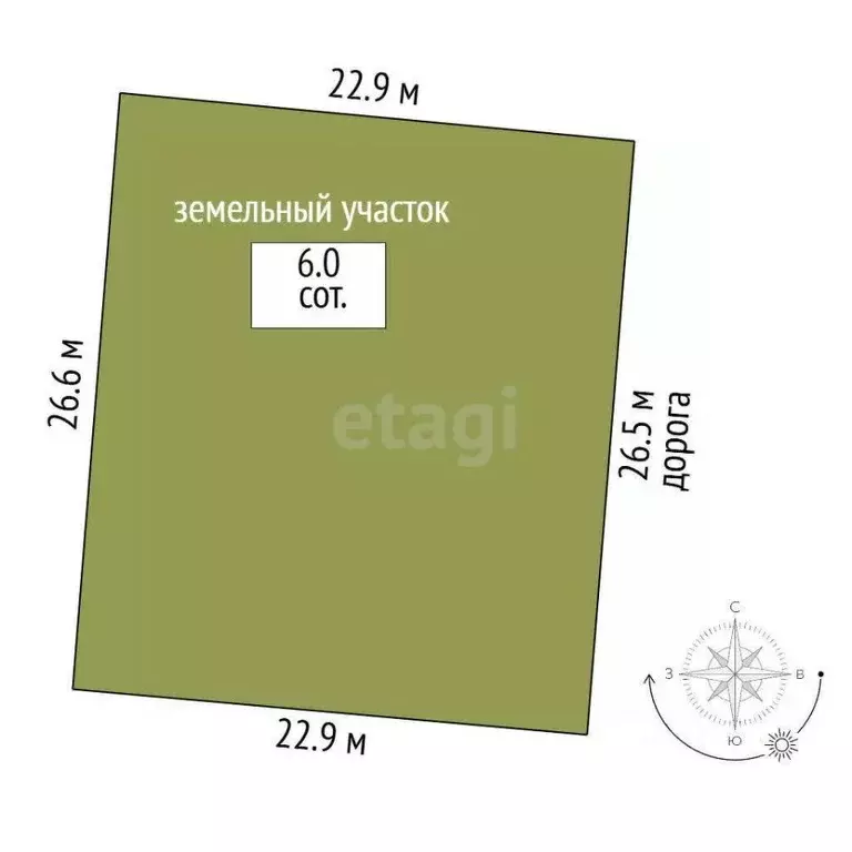 Участок в Крым, Феодосия ул. 1-я Менгли Герая (6.0 сот.) - Фото 1