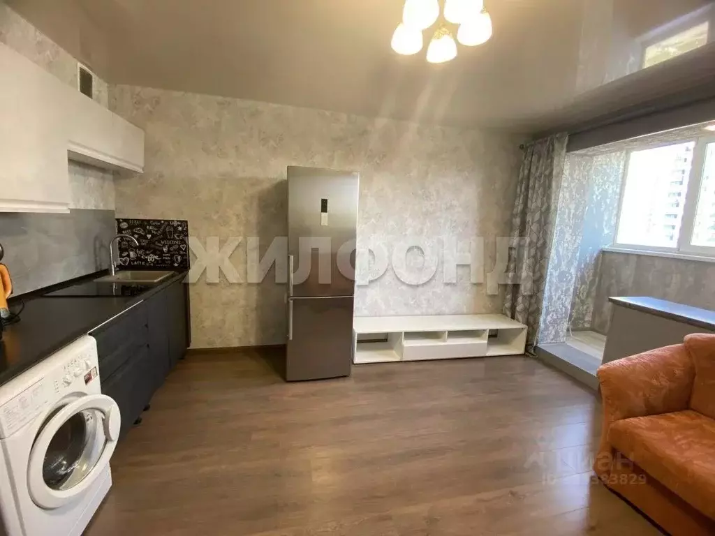 1-к кв. Новосибирская область, Новосибирск ул. Одоевского, 1/10 (20.5 ... - Фото 2