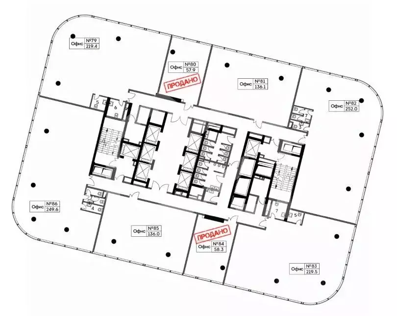 Офис в Москва Ходынский бул., 4/1 (220 м) - Фото 2