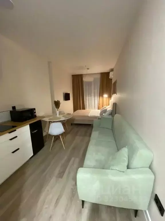 1-к кв. Башкортостан, Уфа ул. Менделеева, 137 (25.0 м) - Фото 1