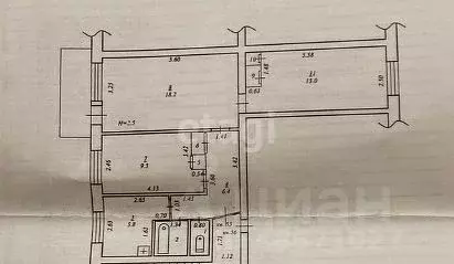 3-к кв. Сахалинская область, Долинский городской округ, с. Углезаводск ... - Фото 2
