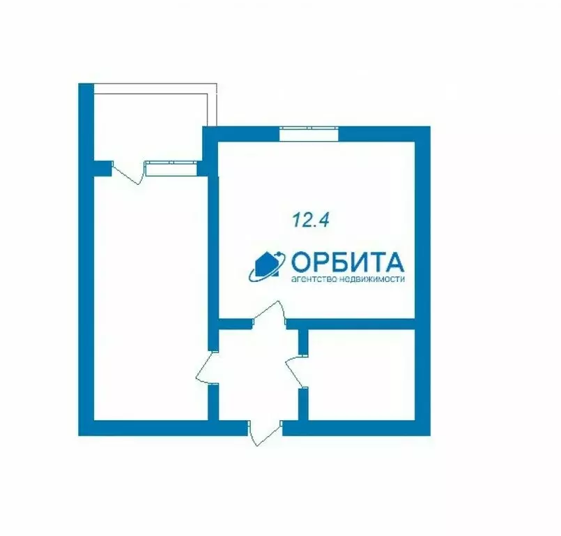 1-комнатная квартира: Тюмень, Холодильная улица, 134А (30 м) - Фото 0