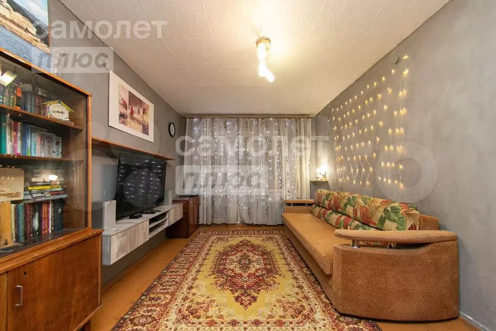 3-к. квартира, 51,4 м, 3/5 эт. - Фото 1