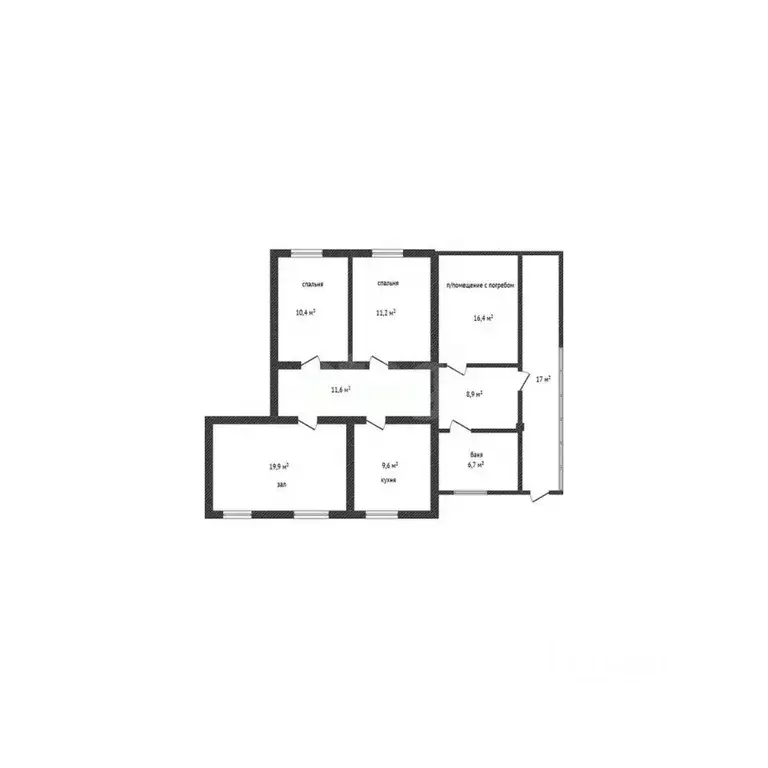 Дом в Башкортостан, Мелеузовский район, с. Нордовка Коммунистическая ... - Фото 1