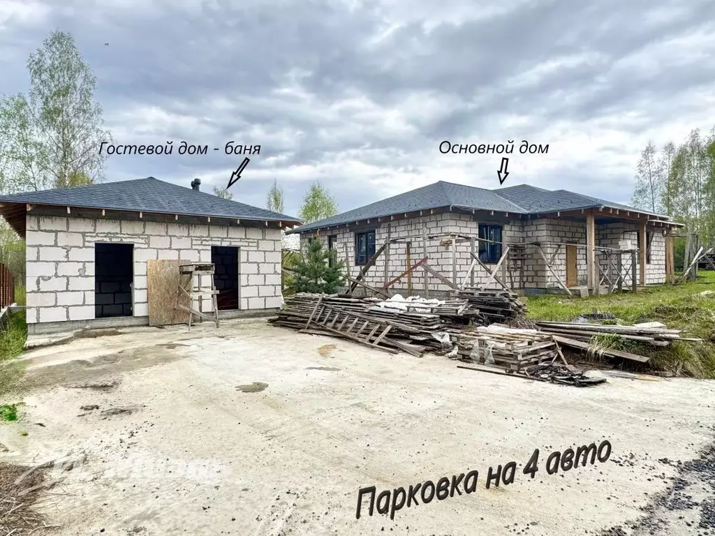Дом в Московская область, Серпухов городской округ, д. Съяново-2 7 ... - Фото 0