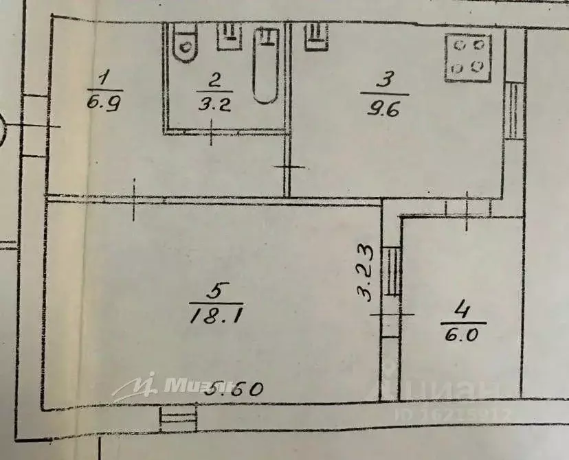 1-к кв. Севастополь ул. Адмирала Фадеева, 1А (43.8 м) - Фото 1
