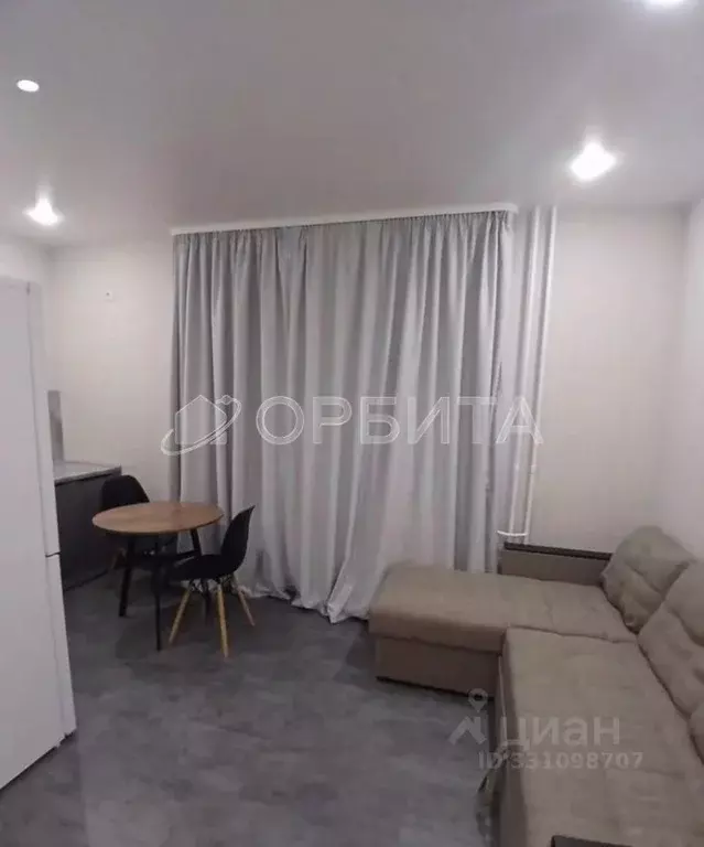 Студия Тюменская область, Тюмень ул. Надира Сагдеева, 8 (19.7 м) - Фото 2