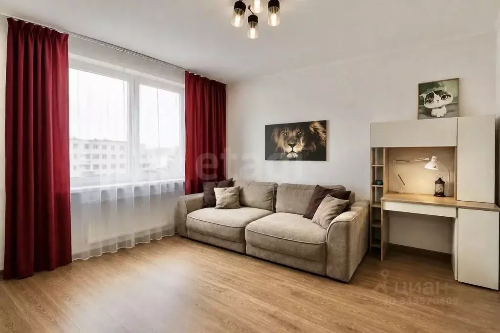 1-к кв. Санкт-Петербург просп. Ветеранов, 169к1 (32.5 м) - Фото 1
