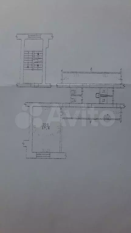 Комната 17,6 м в 4-к., 4/5 эт. - Фото 0