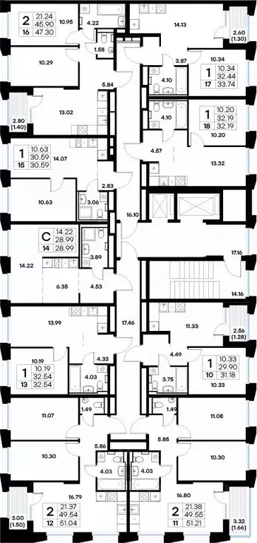 2-к кв. Татарстан, Казань ул. Профессора Мухамедьярова (47.3 м) - Фото 2
