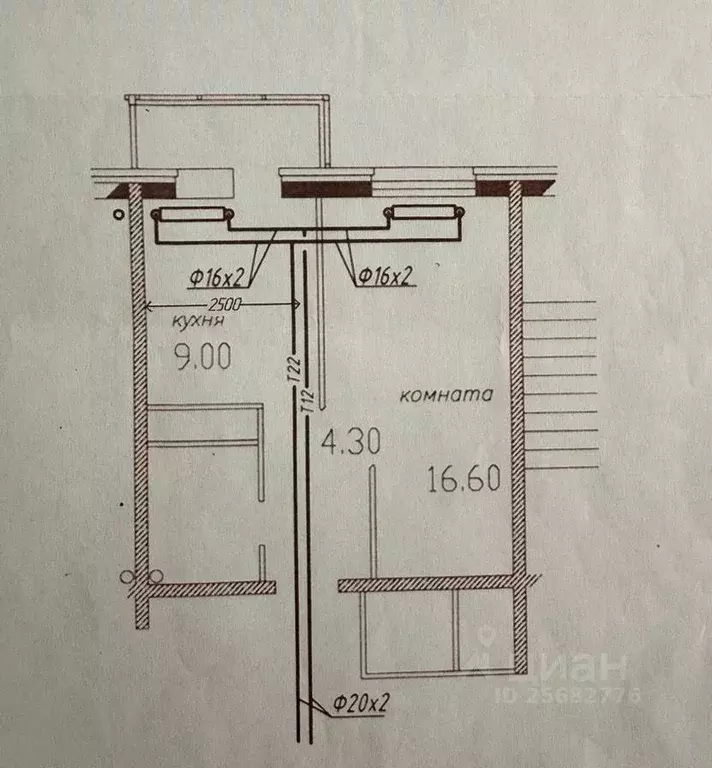 1-к кв. Ставропольский край, Ставрополь Крупской пер., 29/1 (36.6 м) - Фото 2