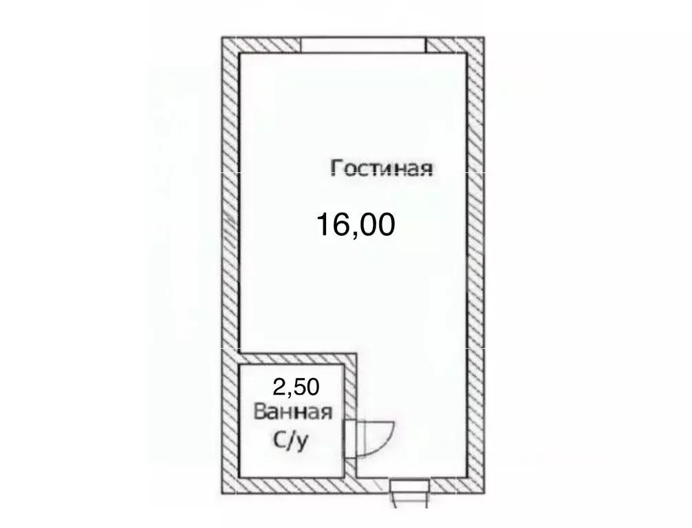 Студия Чувашия, Чебоксары просп. Мира, 8 (18.5 м) - Фото 2