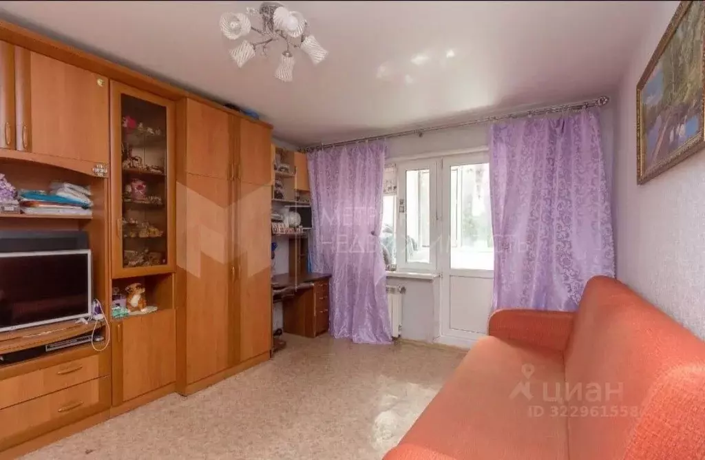 1-к кв. Тюменская область, Тюмень Метелева мкр, ул. Метелевская, 5 ... - Фото 2