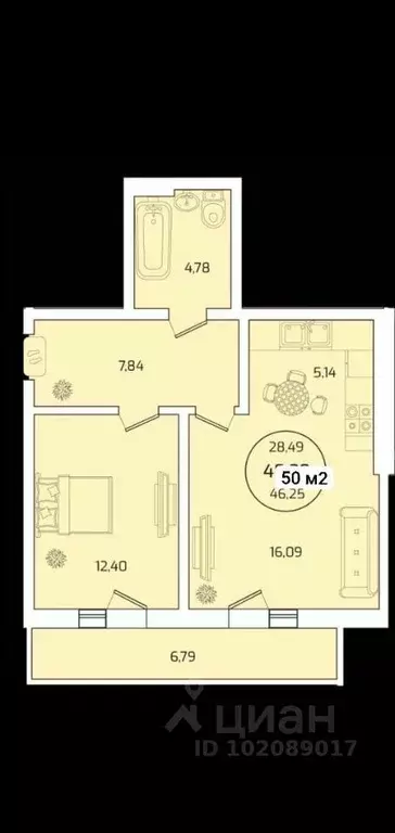 1-к кв. Адыгея, Тахтамукайский район, Старобжегокайское с/пос, Новая ... - Фото 1