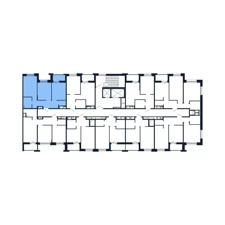 2-комнатная квартира: Новоселье, Центральная улица, 30к1 (47.2 м) - Фото 2