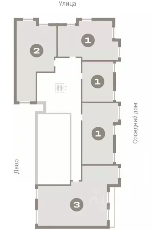 2-к кв. Новосибирская область, Новосибирский район, Краснообск рп, 3-й ... - Фото 2