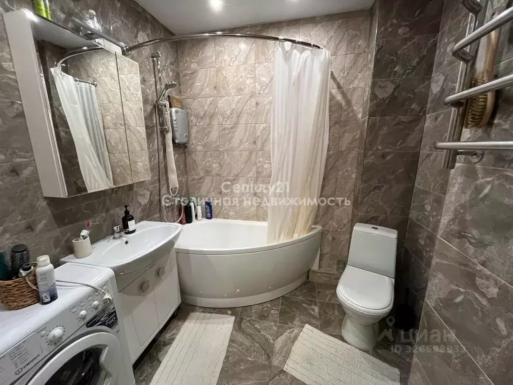 Студия Московская область, Домодедово Южный мкр, ул. Курыжова, 32 ... - Фото 1