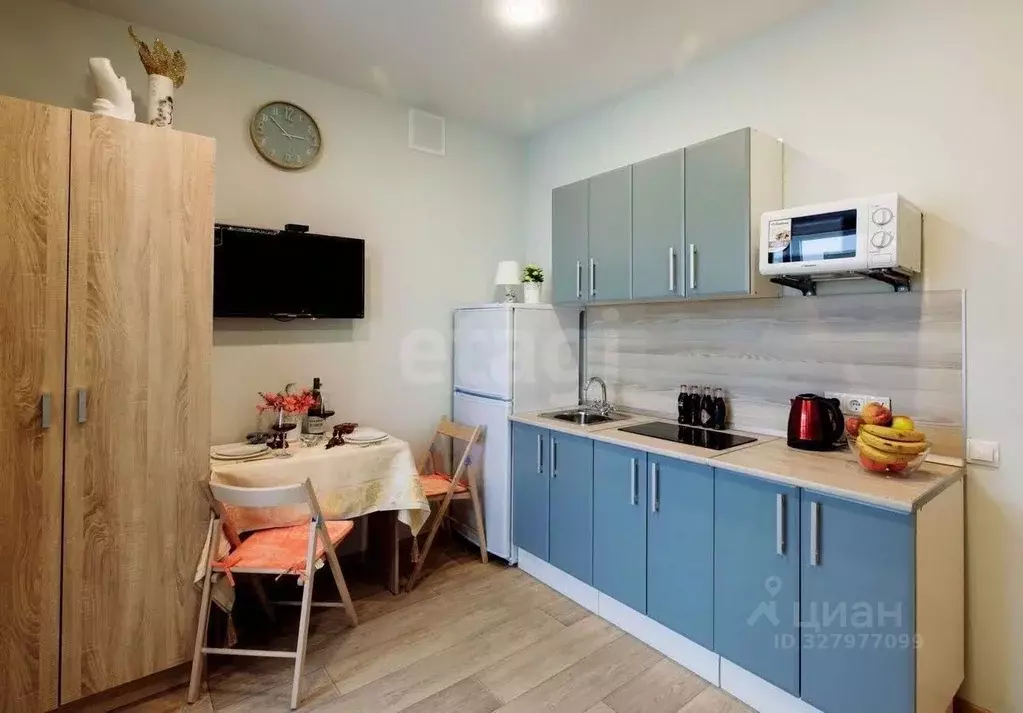 Студия Тюменская область, Тюмень ул. Василия Подшибякина, 15 (22.0 м) - Фото 2