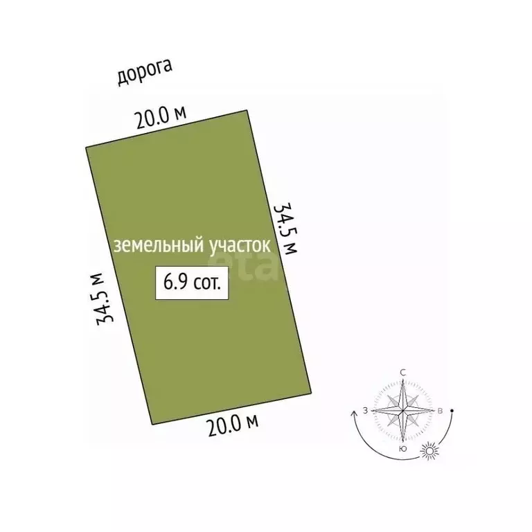 Дом в Севастополь с. Орлиное, ул. Родниковская, 1 (284 м) - Фото 2