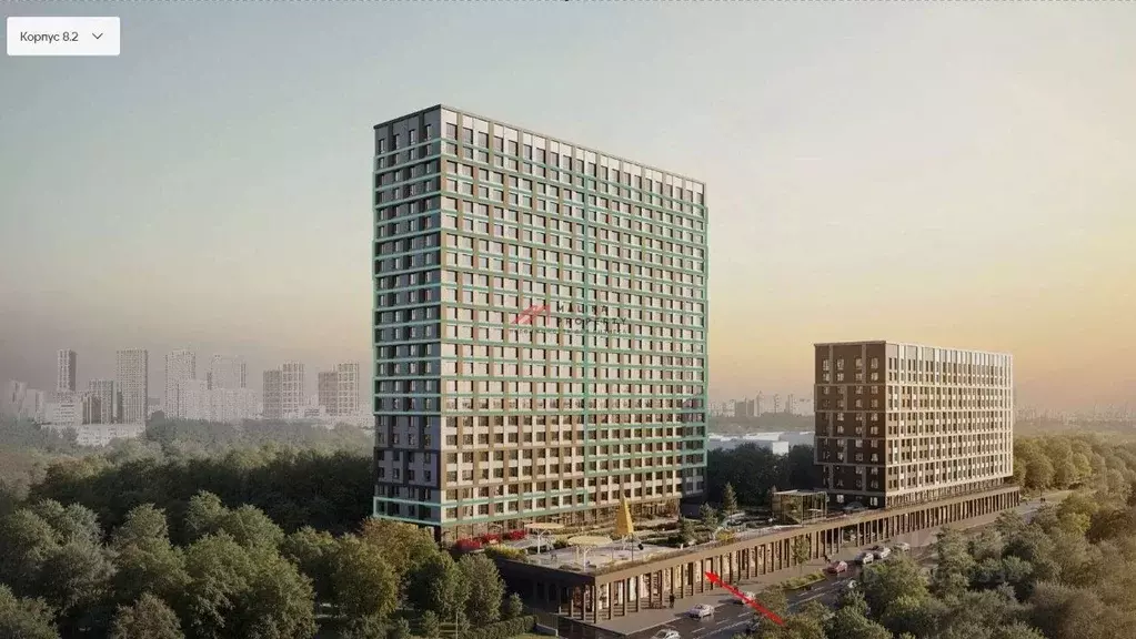 Торговая площадь в Москва Ленинградское ш., 8С2 (61 м) - Фото 0