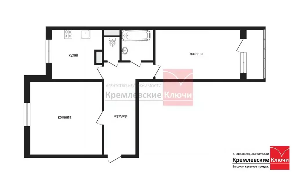 2-к кв. Москва проезд Досфлота, 7 (52.0 м) - Фото 2