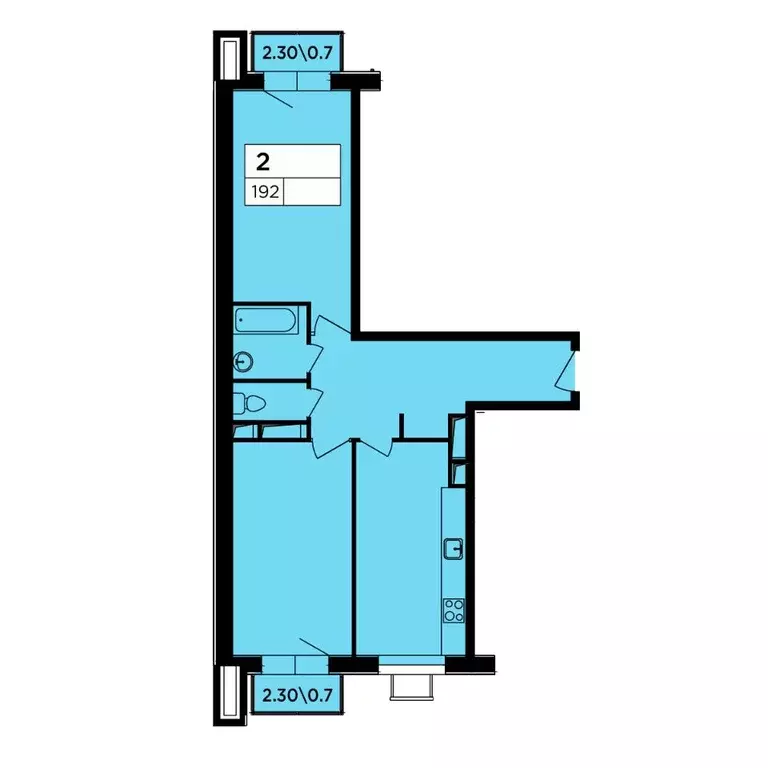 2-к кв. Москва Березовая аллея, 19к6 (63.6 м) - Фото 0