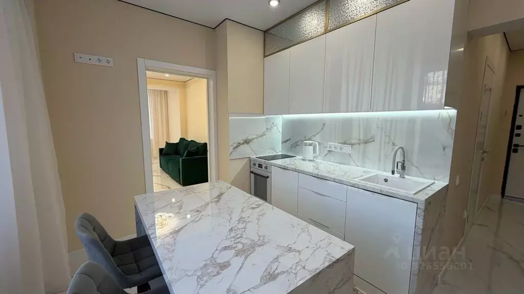 1-к кв. Крым, Ялта муниципальный округ, Массандра пгт ш. Южнобережное, ... - Фото 1