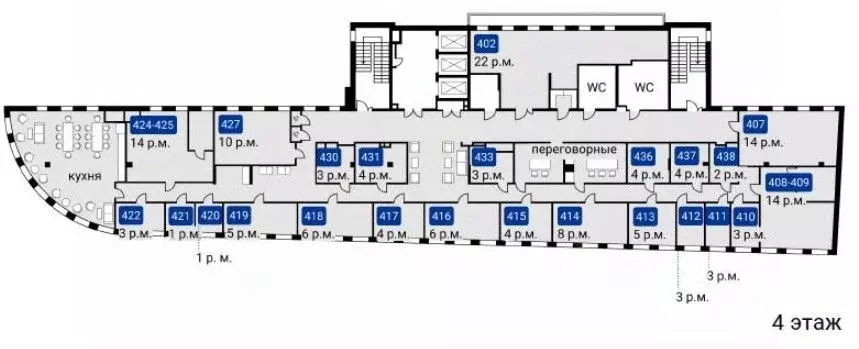 Офис в Москва Большая Садовая ул., 5к2 (811 м) - Фото 1