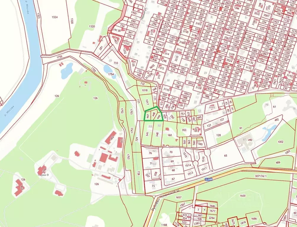 Участок в Московская область, Одинцовский городской округ, пос. ... - Фото 2