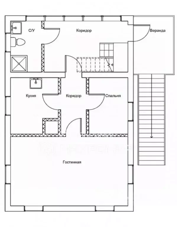Дом в Ленинградская область, Гатчинский муниципальный округ, д. Лязево ... - Фото 2