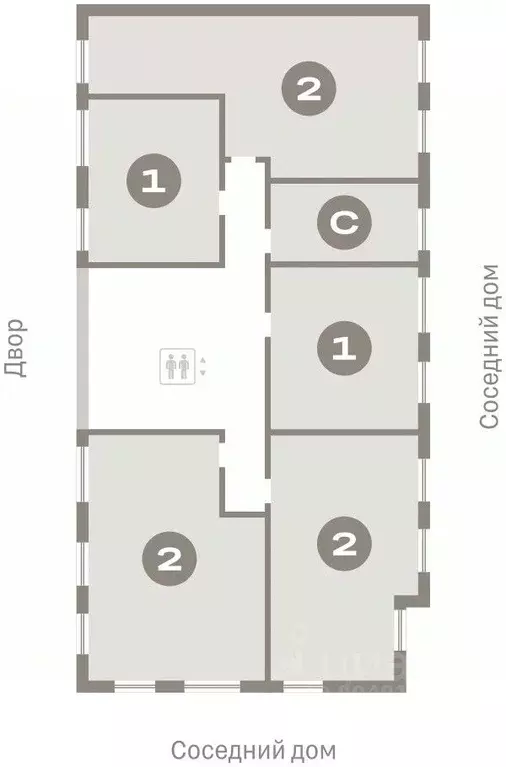 2-к кв. Новосибирская область, Новосибирский район, Краснообск рп, 3-й ... - Фото 1