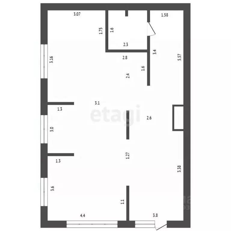 Торговая площадь в Тюменская область, Тюмень ул. Фармана Салманова, 21 ... - Фото 2