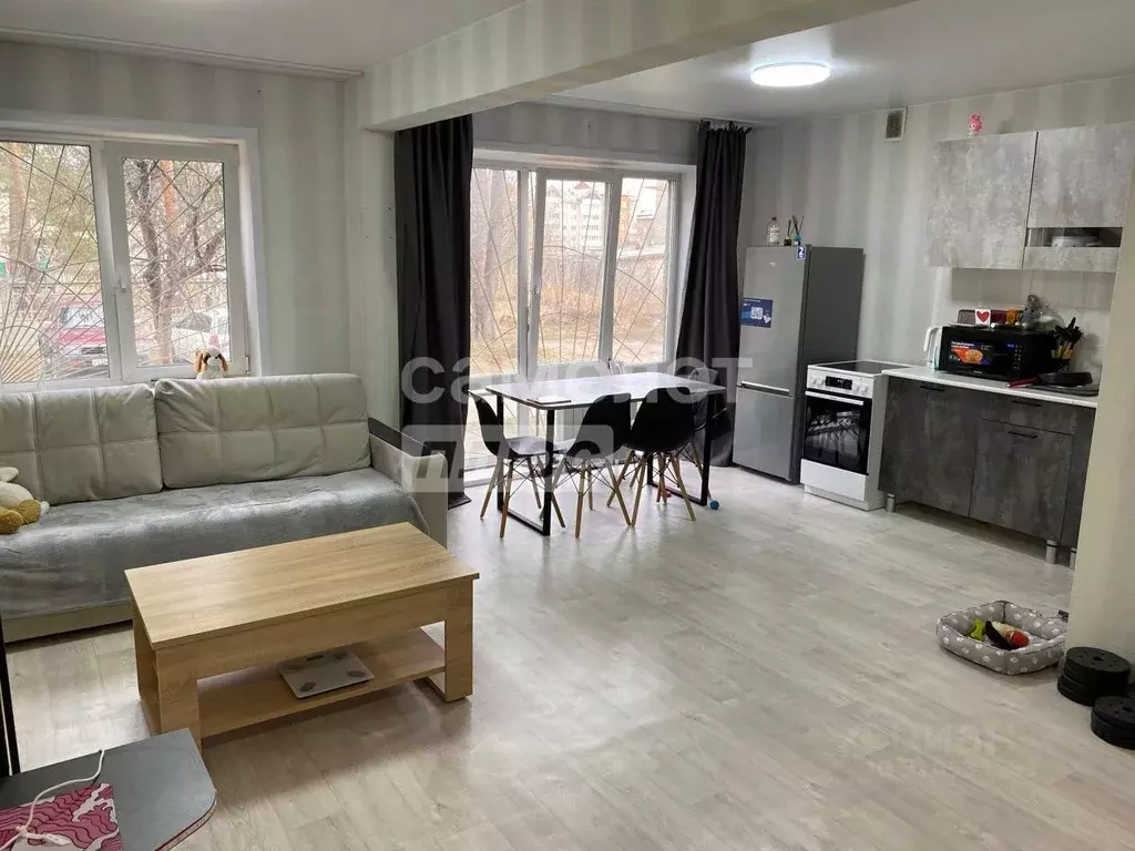 Студия Иркутская область, Ангарск 6-й мкр, 9 (30.5 м) - Фото 1
