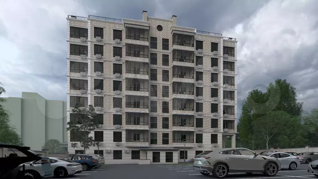 1-к. квартира, 47,8 м, 6/8 эт. - Фото 0