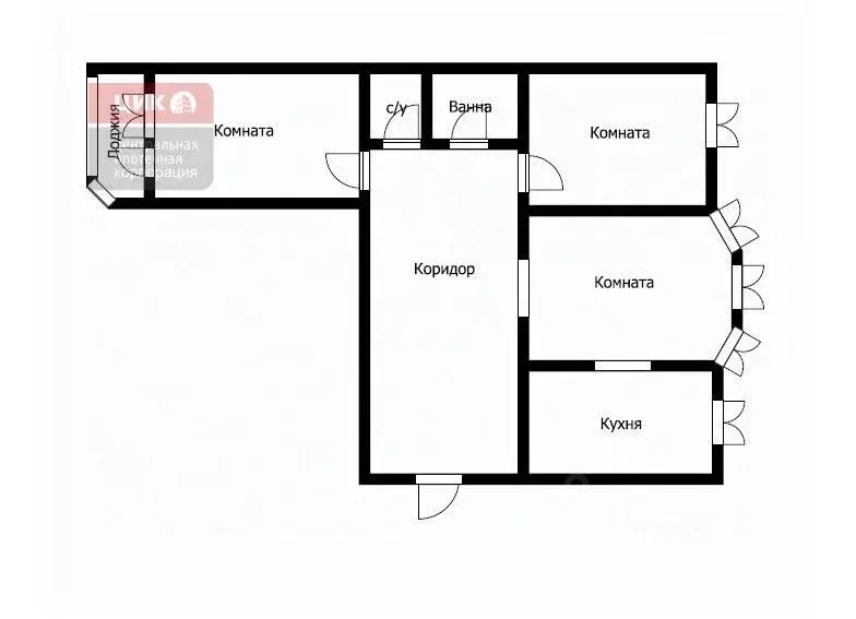 3-к кв. Рязанская область, Рязань ул. Большая, 106к3 (74.8 м) - Фото 1