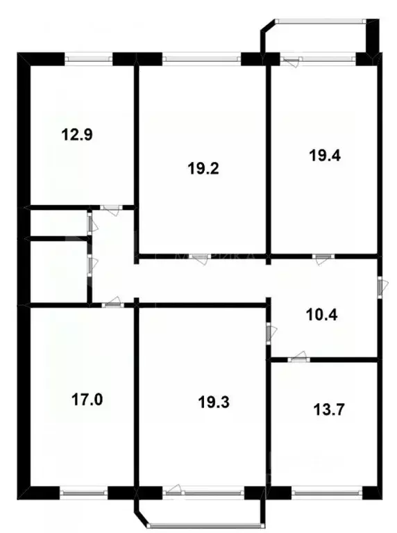 5-к кв. Тюменская область, Тюмень ул. Московский Тракт, 163 (126.0 м) - Фото 0