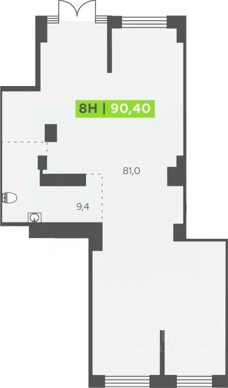 Торговая площадь в Ленинградская область, Кудрово г. Всеволожский ... - Фото 1