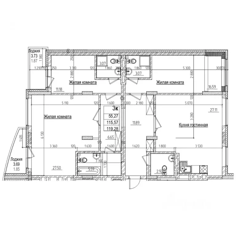 Студия Новосибирская область, Новосибирск ул. Дуси Ковальчук, 242 ... - Фото 2