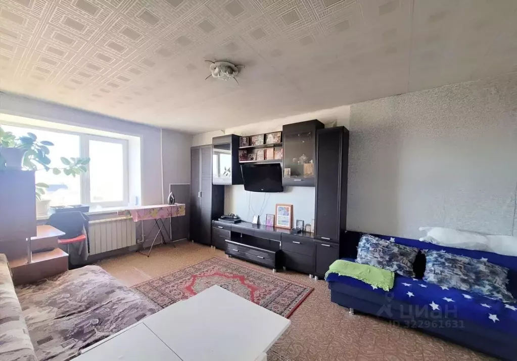 1-к кв. Татарстан, Казань ул. Побежимова, 57А (38.0 м) - Фото 2