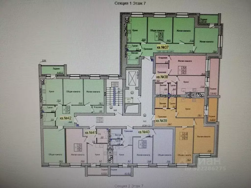 1-к кв. Калужская область, Калуга проезд 3-й Академический, 4 (54.0 м) - Фото 2
