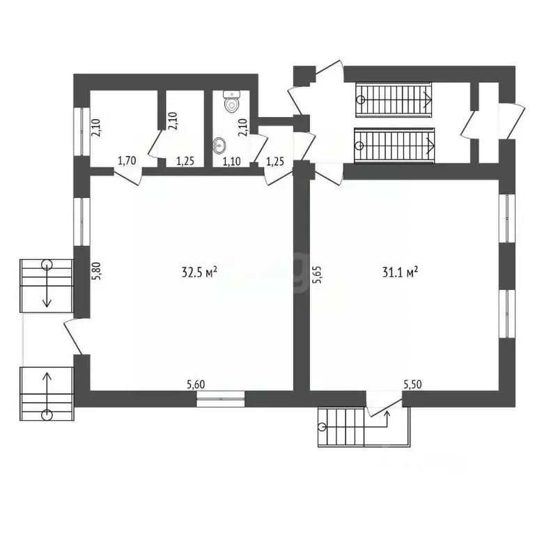 Торговая площадь в Амурская область, Магдагачи пгт ул. Карла Маркса, ... - Фото 2