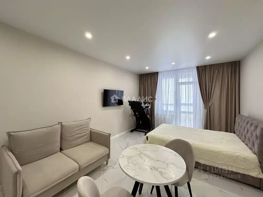 Студия Санкт-Петербург Богатырский просп., 2А (30.3 м) - Фото 1