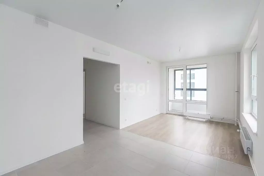 2-к кв. Тюменская область, Тюмень Полевая ул., 117к3 (55.8 м) - Фото 1