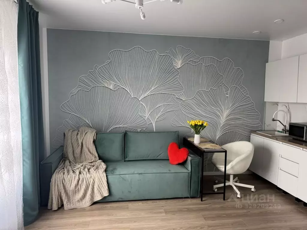 Студия Москва ул. Большое Понизовье, 8 (25.0 м) - Фото 0