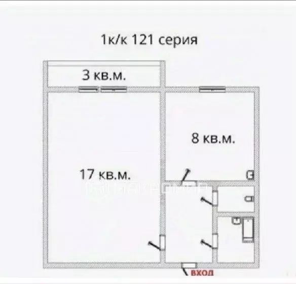 1-к кв. Челябинская область, Челябинск ул. Захаренко, 1А (33.6 м) - Фото 1