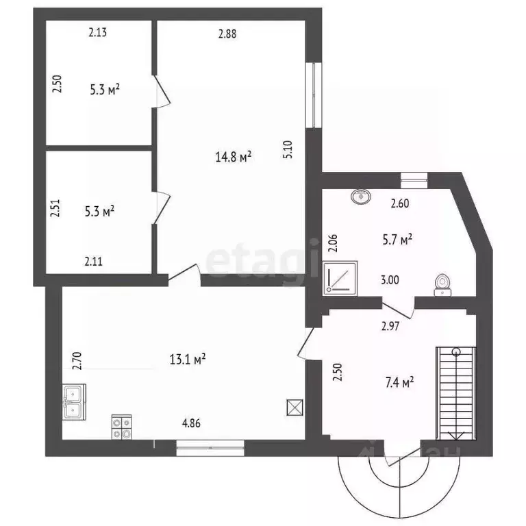 Дом в Орловская область, Орел Грузовая ул., 104 (118 м) - Фото 2