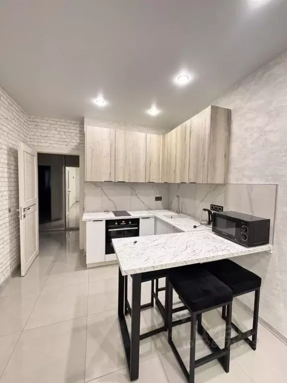 1-к кв. Краснодарский край, Краснодар Круговая ул., 4Вк6 (45.0 м) - Фото 1