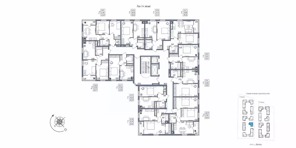 2-к кв. Волгоградская область, Волгоград ул. Тракторостроителей, 31/1 ... - Фото 2